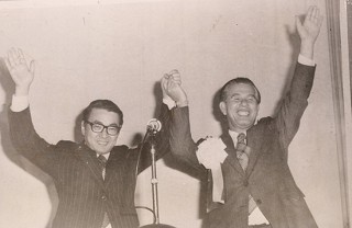 1972年 諫山弁護士 福岡一区から衆議院議員当選